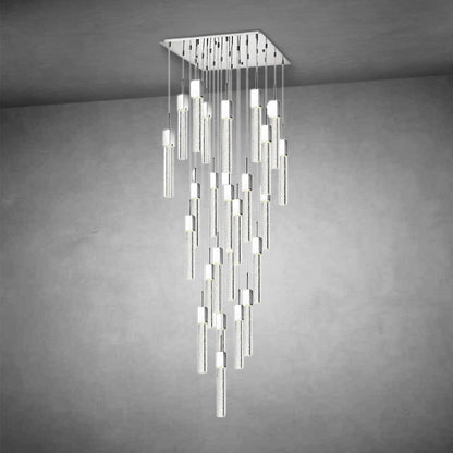 Sparkling Night Chandelier Vertical XL  25  Light