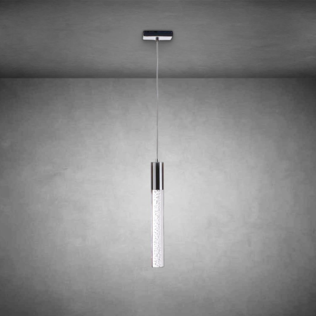 Sparkling Night Cylinder Chandelier 1 Light