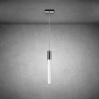 Sparkling Night Cylinder Chandelier 1 Light