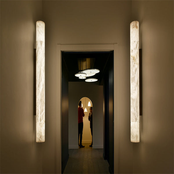 Charlene Marble Long wall sconce