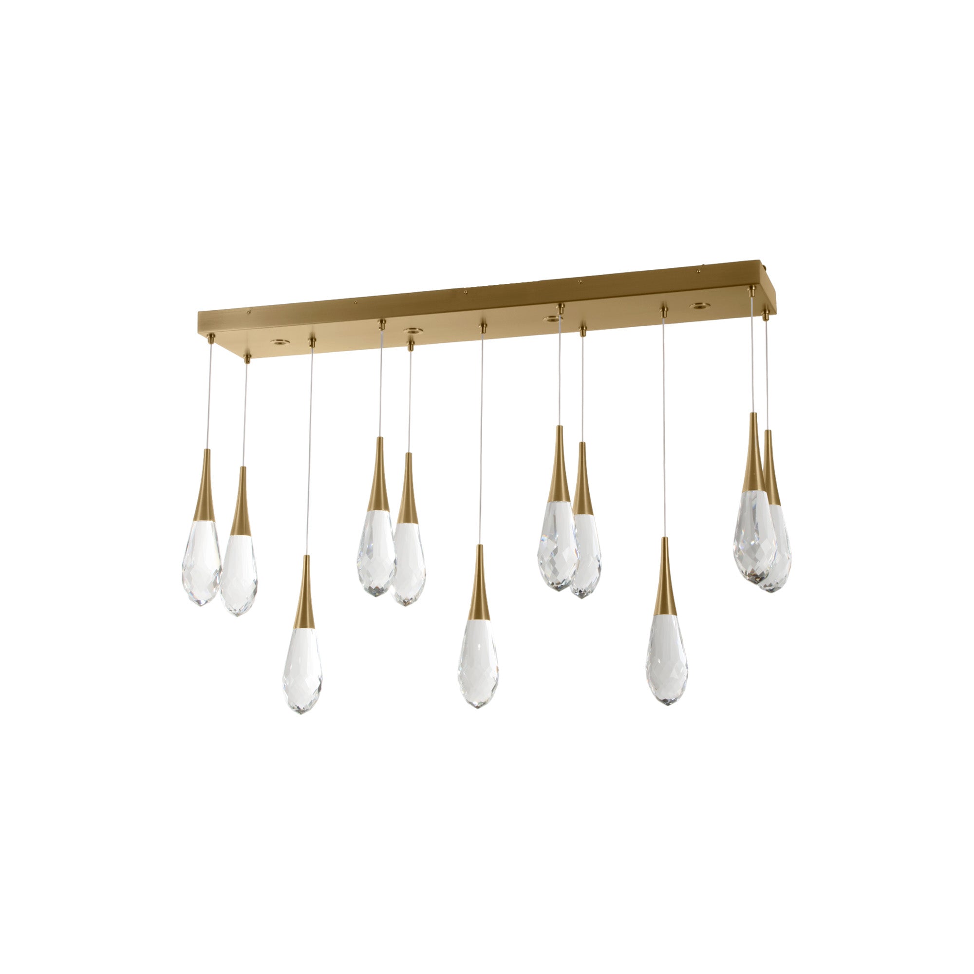 Crystal Drop LED Pendant Light