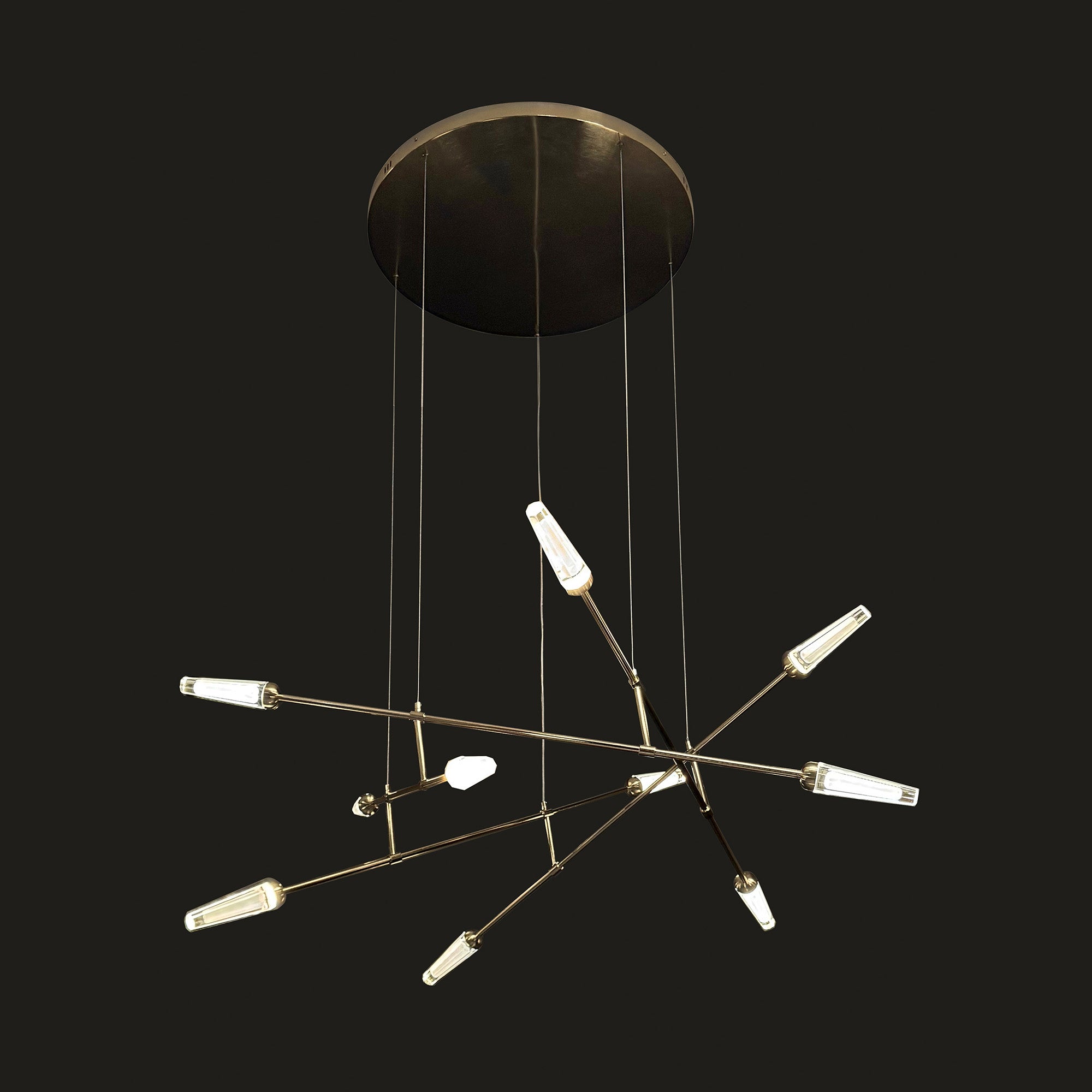 K9 Crystal LED Pendant Chandelier