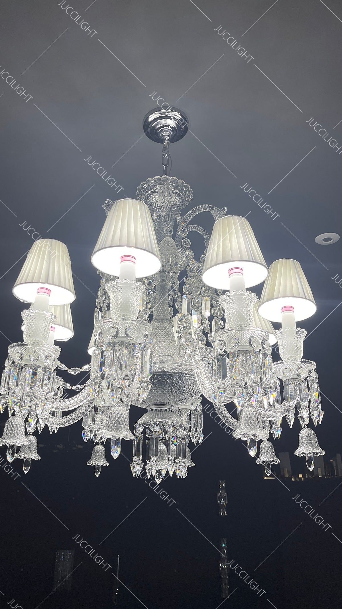 Luxury Arcadian Style Zenith Crystal Chandelier