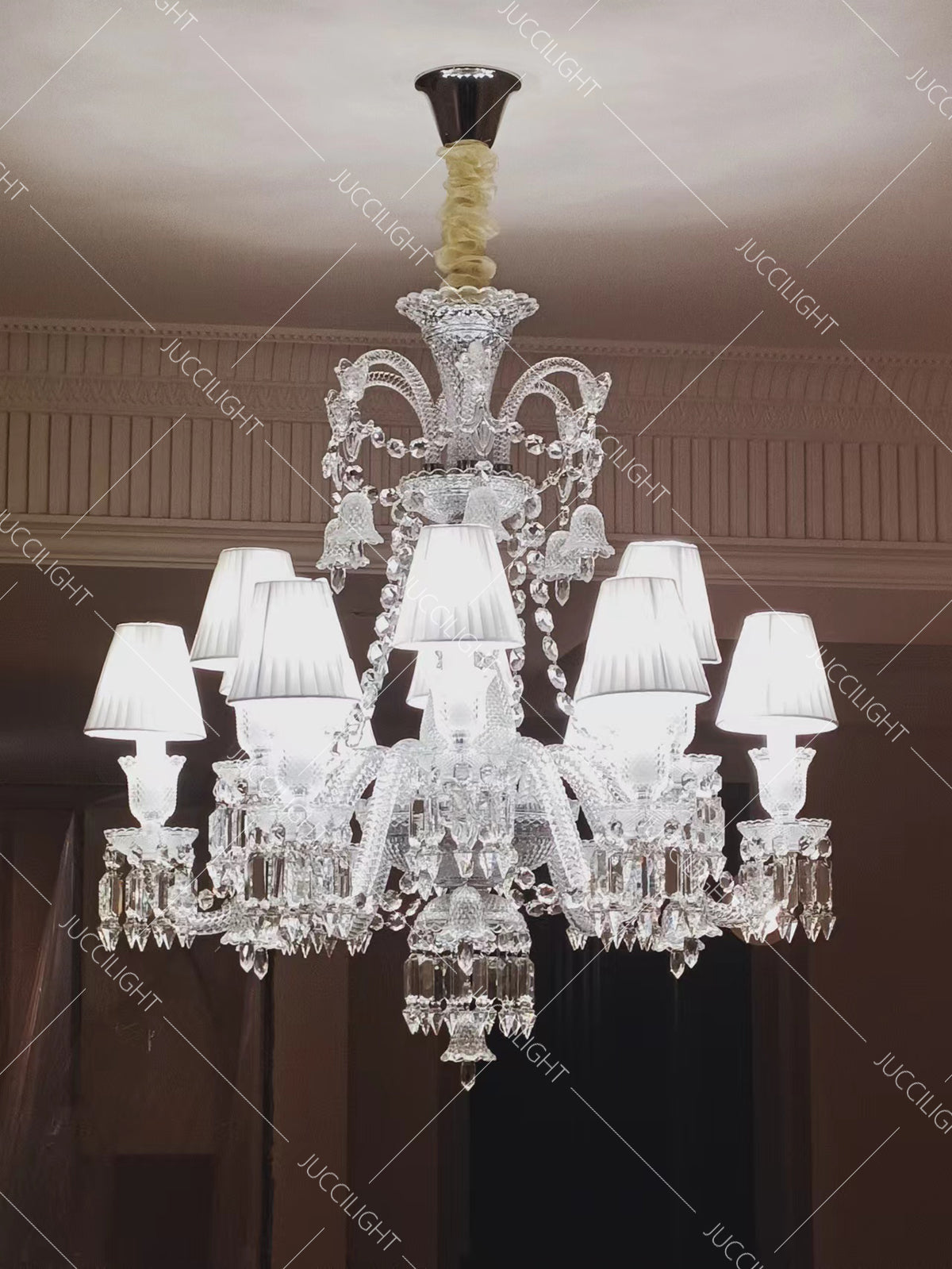 Luxury Arcadian Style Zenith Crystal Chandelier