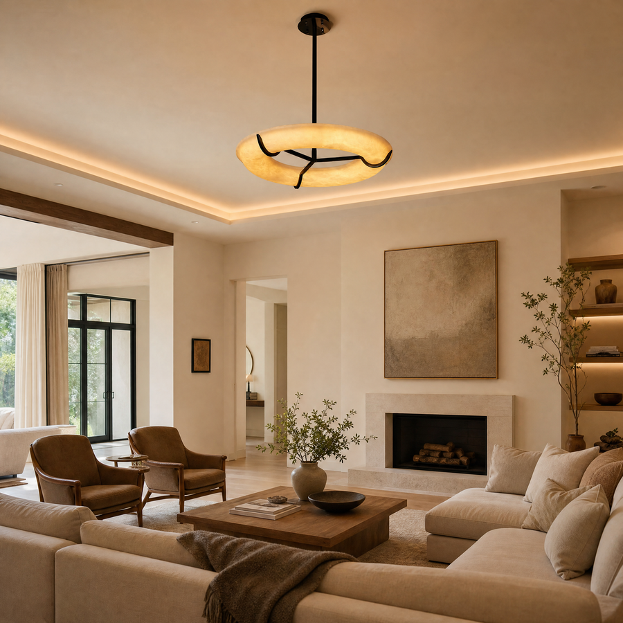 Tamburo Ring Ceiling Light
