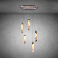 Theresa Alabaster Flint Additions Multi Hanging Pendant Lighting