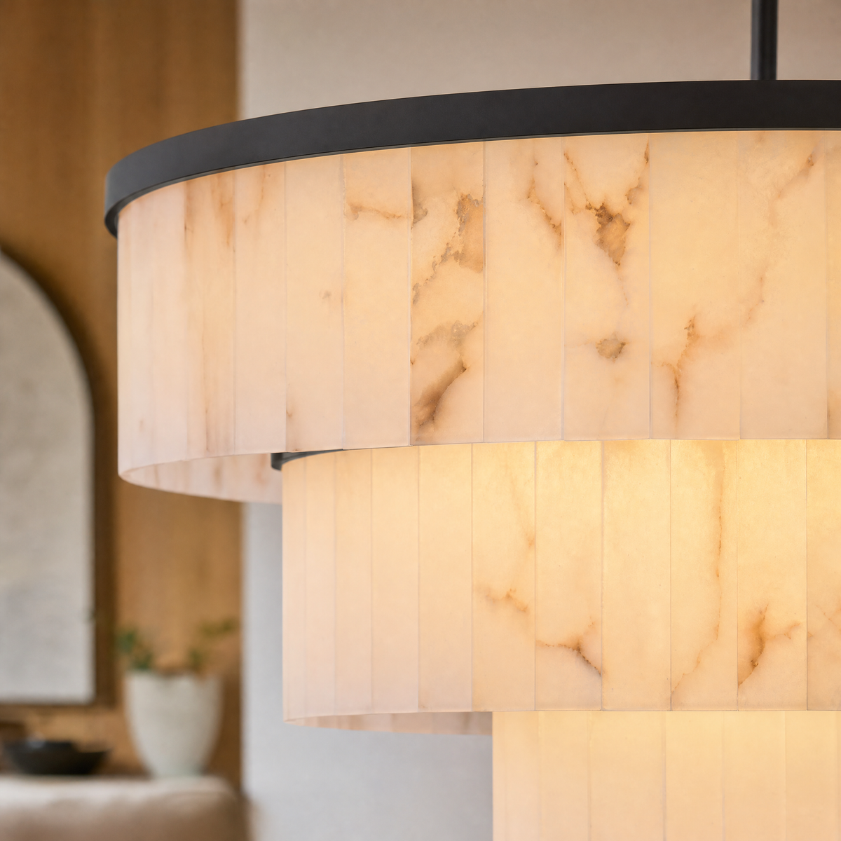 Pendant Light in a stair