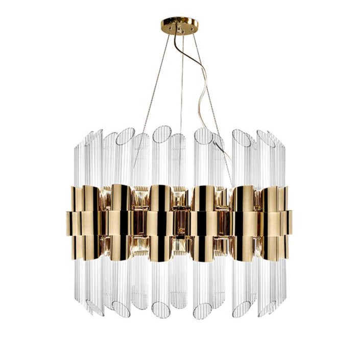 Luxury Tycho Round 32-Light Crystal Modern Chandelier