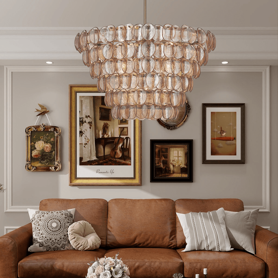 Uroko Large Chandelier - Yovalighting