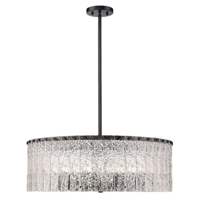 Haloire  Round Glass Chandelier