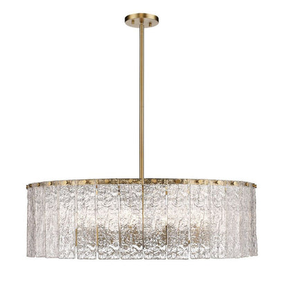 Haloire  Round Glass Chandelier