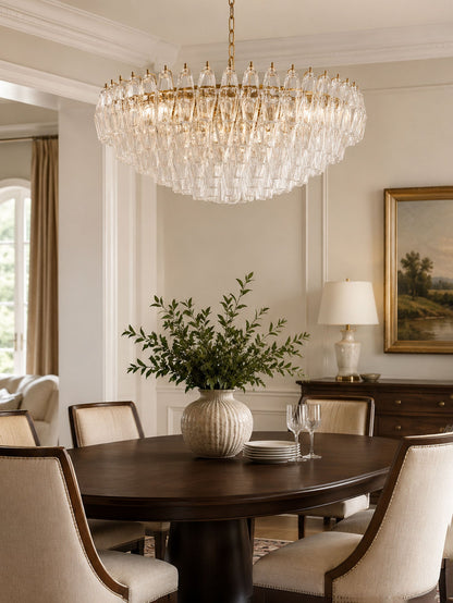 Clear Sorrento Chandelier - Vakkerlight
