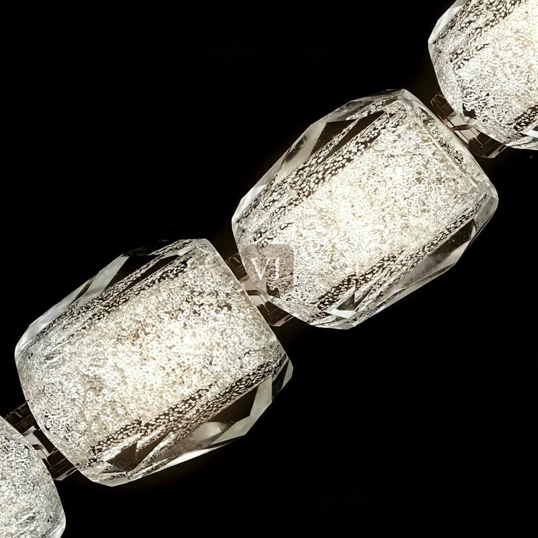 Modern Crystal Bead Chandelier