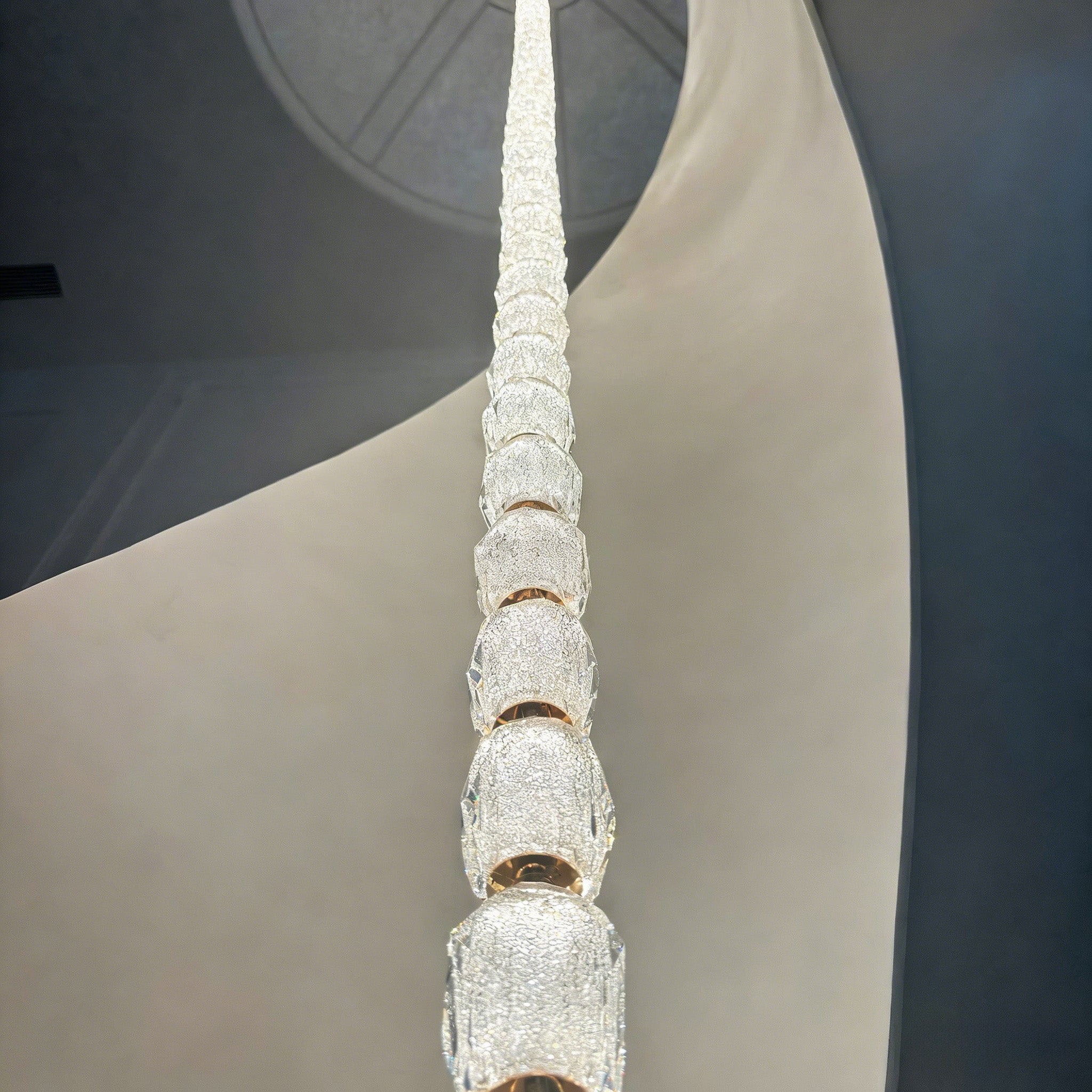 Modern Crystal Bead Chandelier