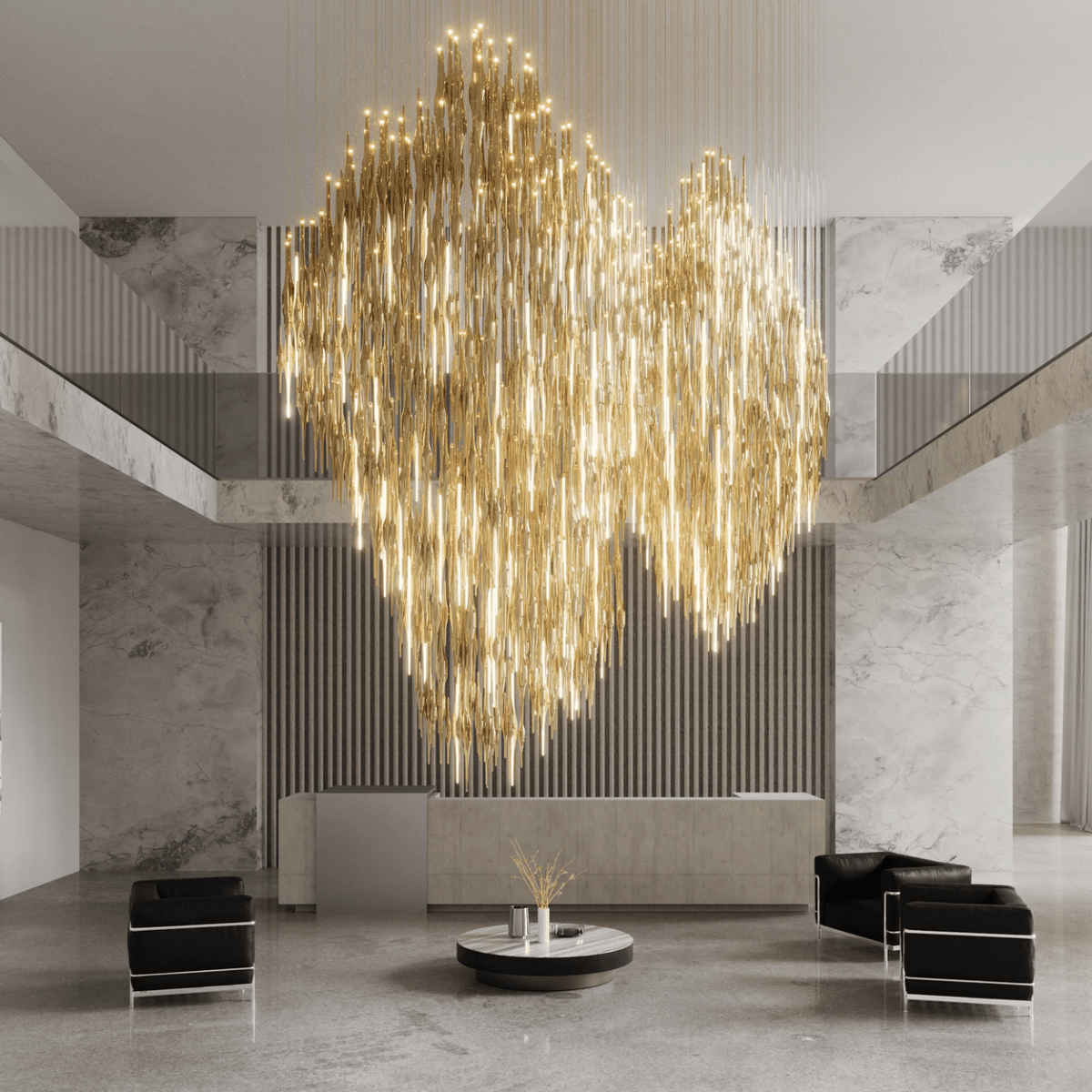 Vitara Glass Drop Customize Chandelier - Vakkerlight