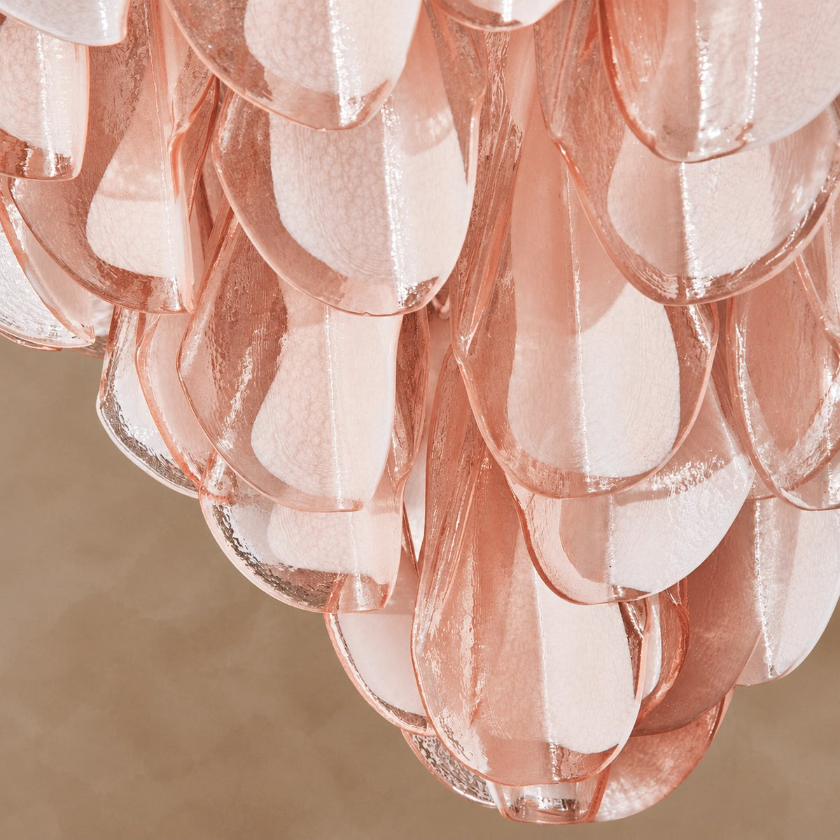 Vivara Glass Chandelier 39.4"