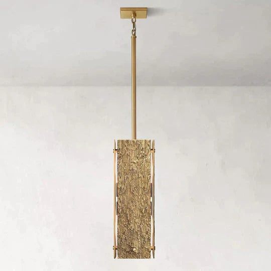 Vivira Rectangular Pendant 19"