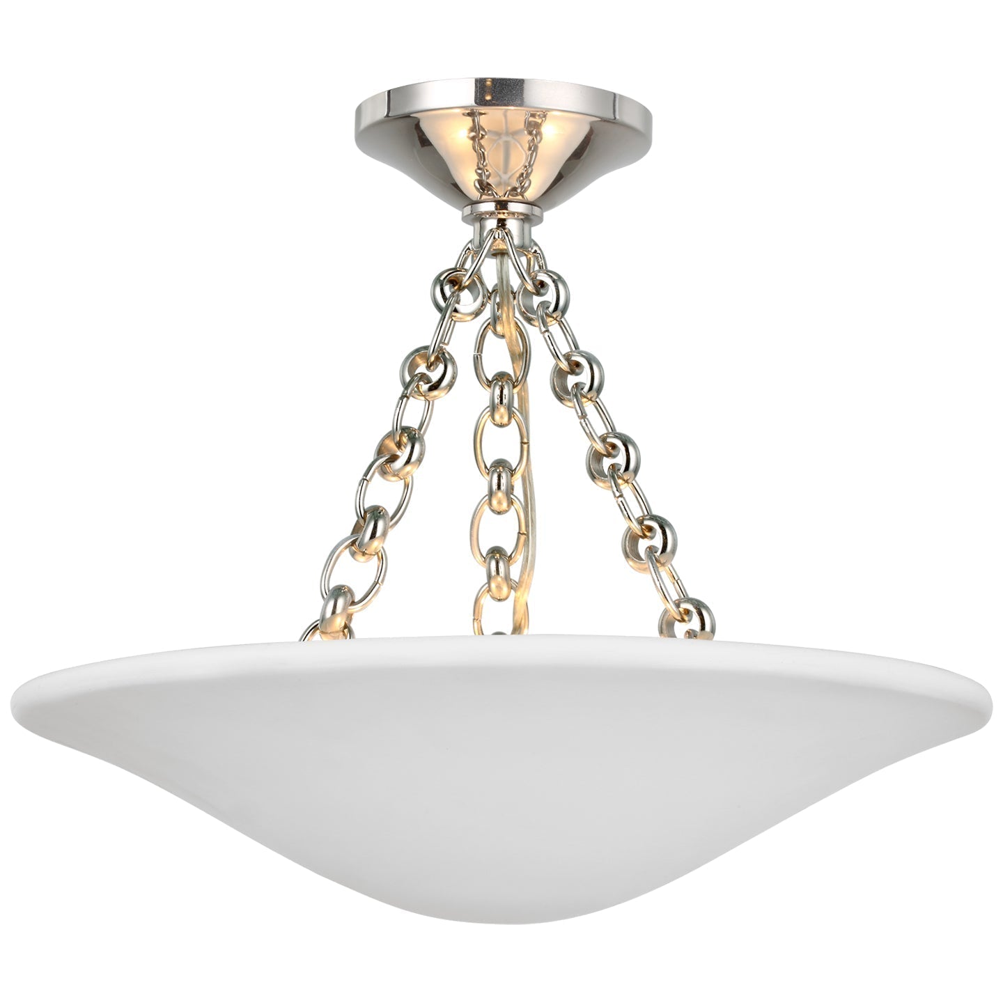 Mollino 16" Semi Flush Mount