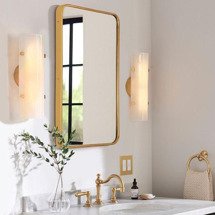 Willamette 16" Art Deco Wall Sconce with Brass Finish