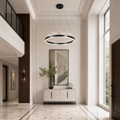 Wind & Wave Modern Sculptural Pendant Light