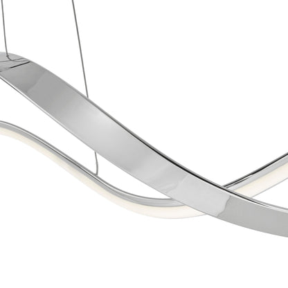 Xiamen LED Adjustable Chandelier Chrome