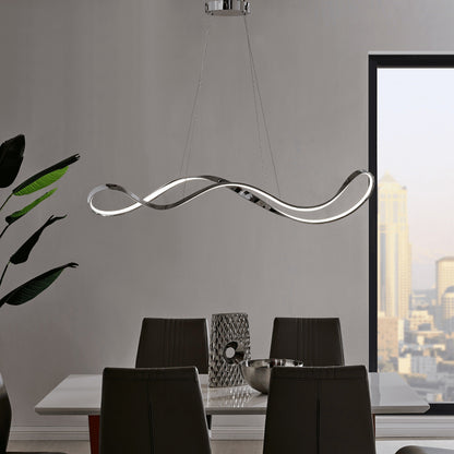 Xiamen LED Adjustable Chandelier Chrome