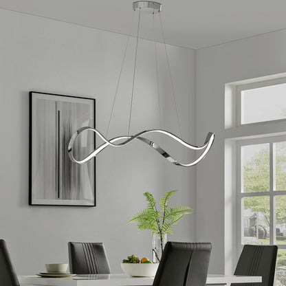 Xiamen LED Adjustable Chandelier Chrome