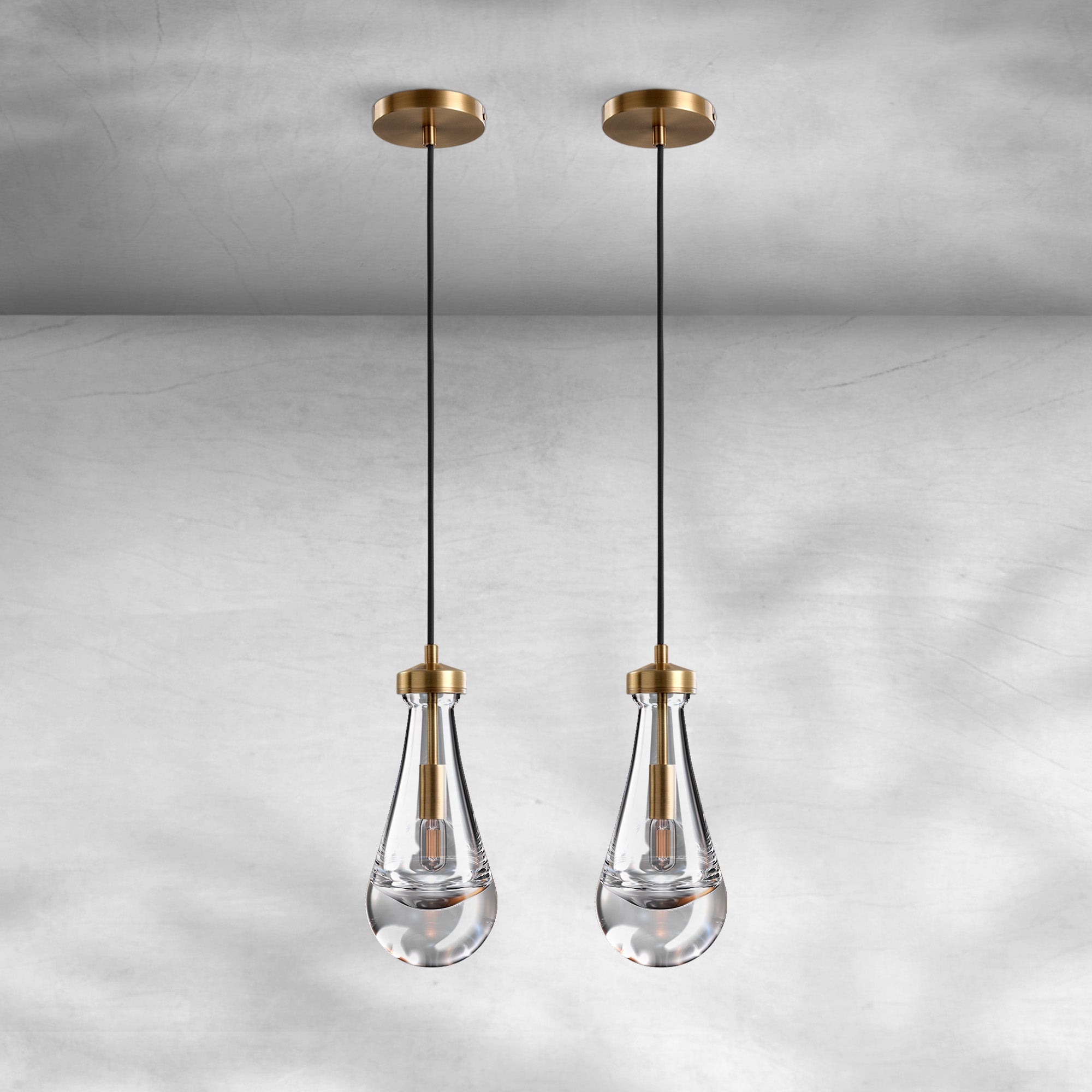 Modern Raindrop Pendant Light
