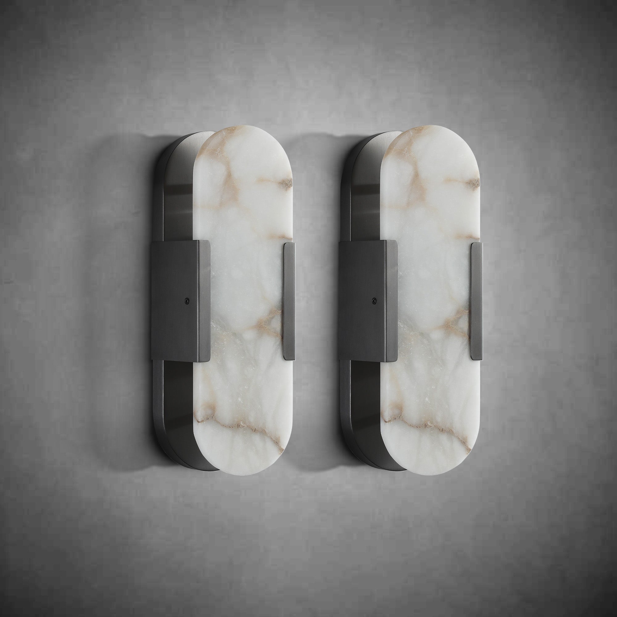 Alabaster Wall lamp Set (2 Pieces)