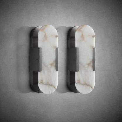 Alabaster Wall lamp Set (2 Pieces)