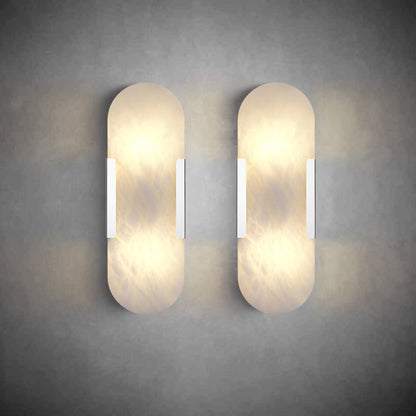 Alabaster Wall lamp Set (2 Pieces)