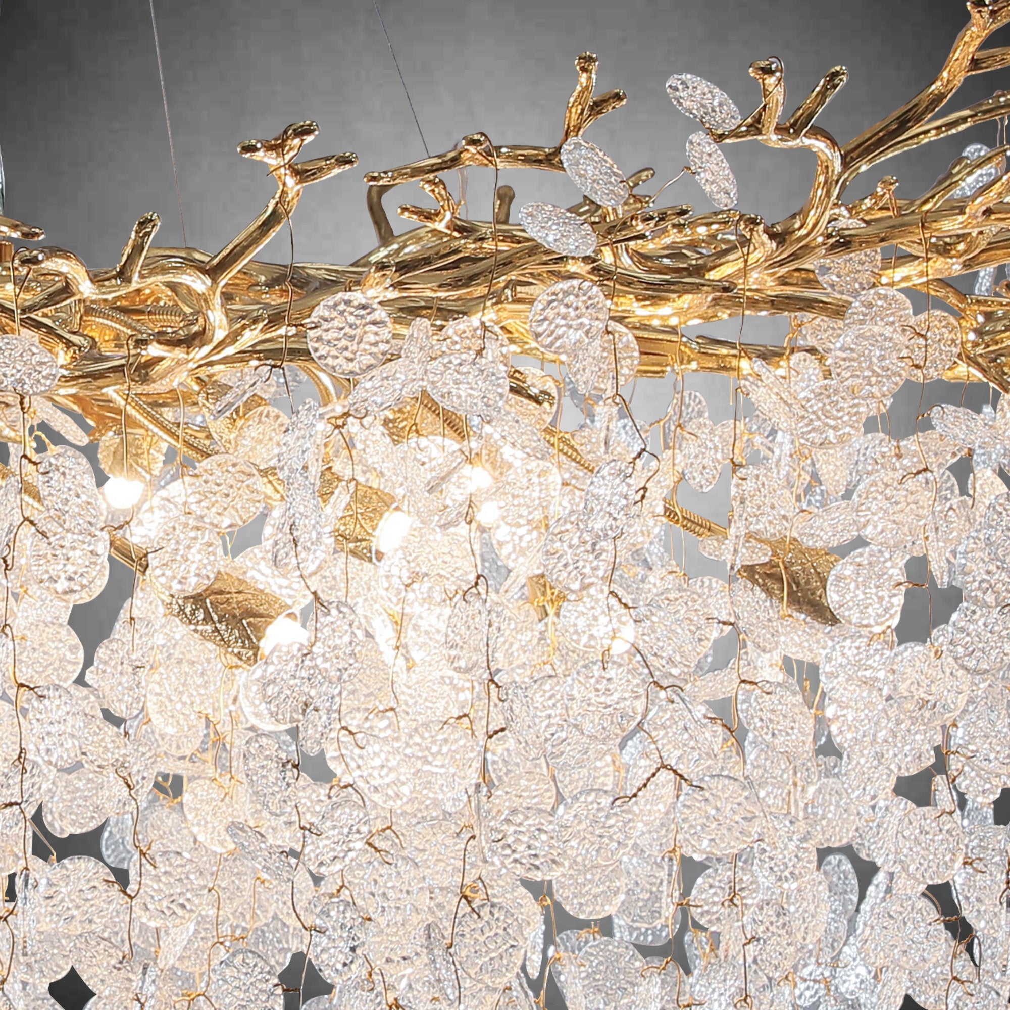 Modern Tree Branch Chandelier