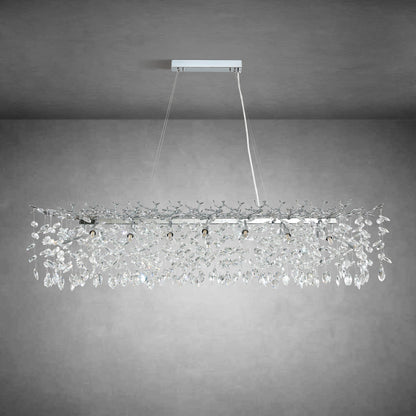Modern Gold Tree Branch Crystal Chandelier