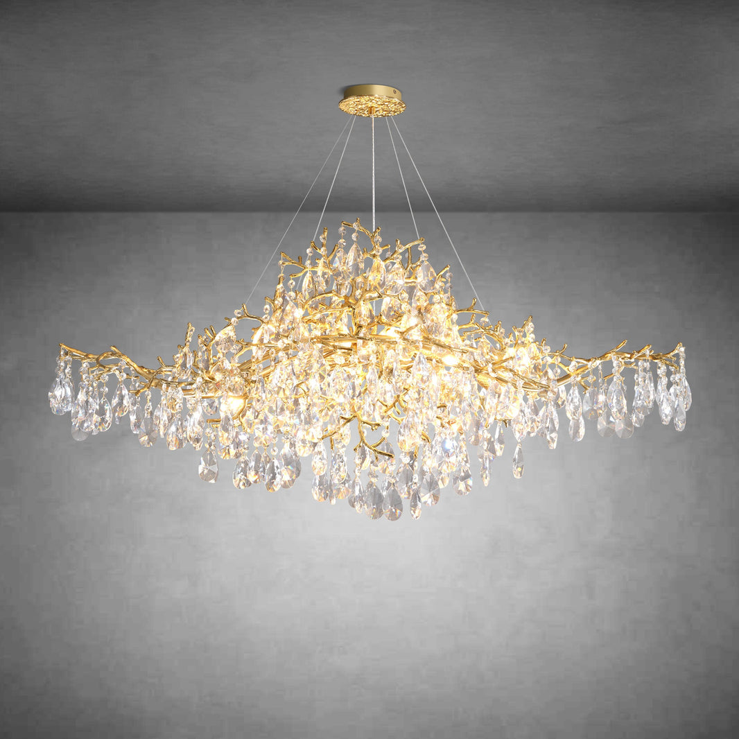 Modern Tree Crystal Chandelier