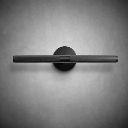 Black Copper Bathroom Wall Sconce Light with 360° Rotatable Shade