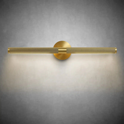Black Copper Bathroom Wall Sconce Light with 360° Rotatable Shade
