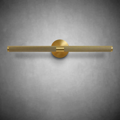 Black Copper Bathroom Wall Sconce Light with 360° Rotatable Shade