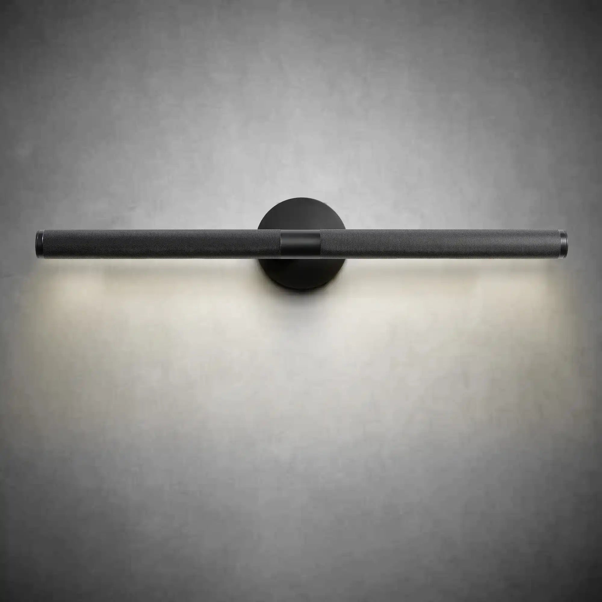 Black Copper Bathroom Wall Sconce Light with 360° Rotatable Shade