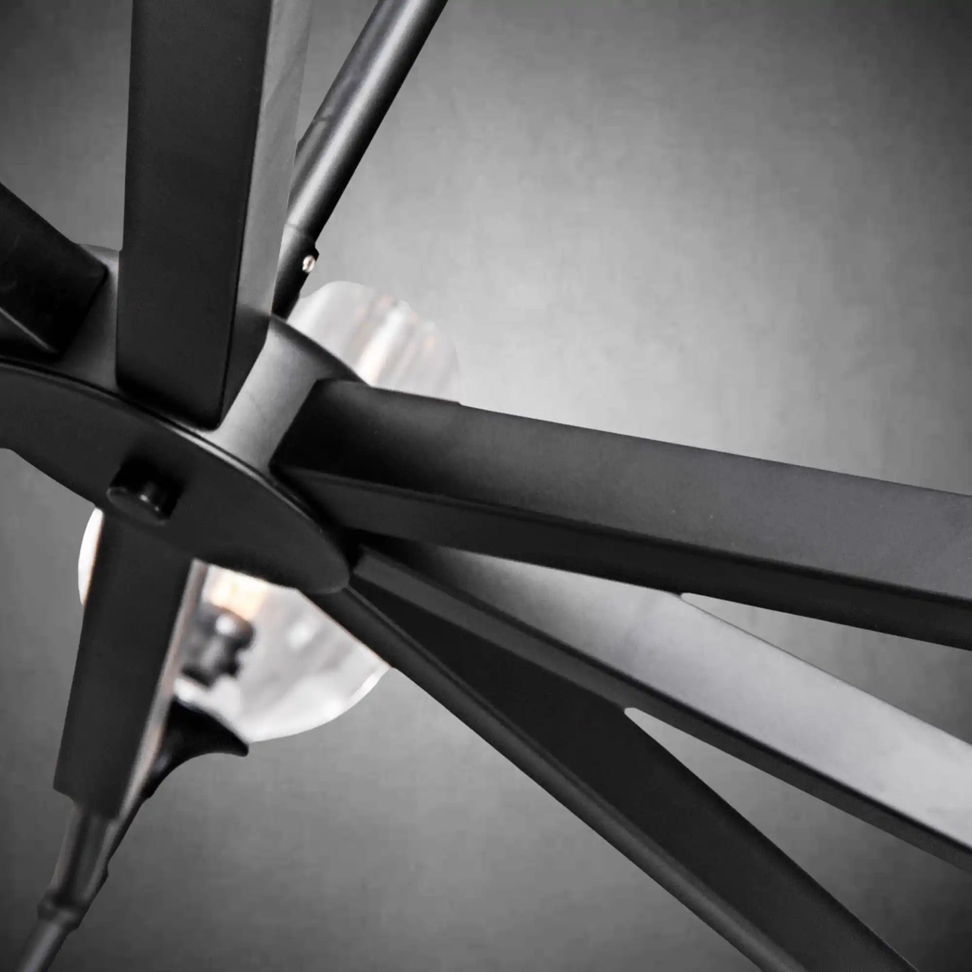 Gold 4-Light Farmhouse Chandelier with Crystal Shades for Dining Room