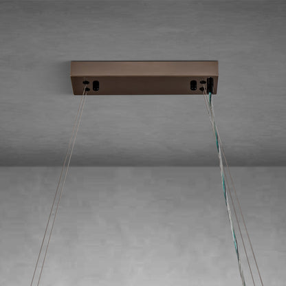 Modern 47.2" Rectangular Chandeliers