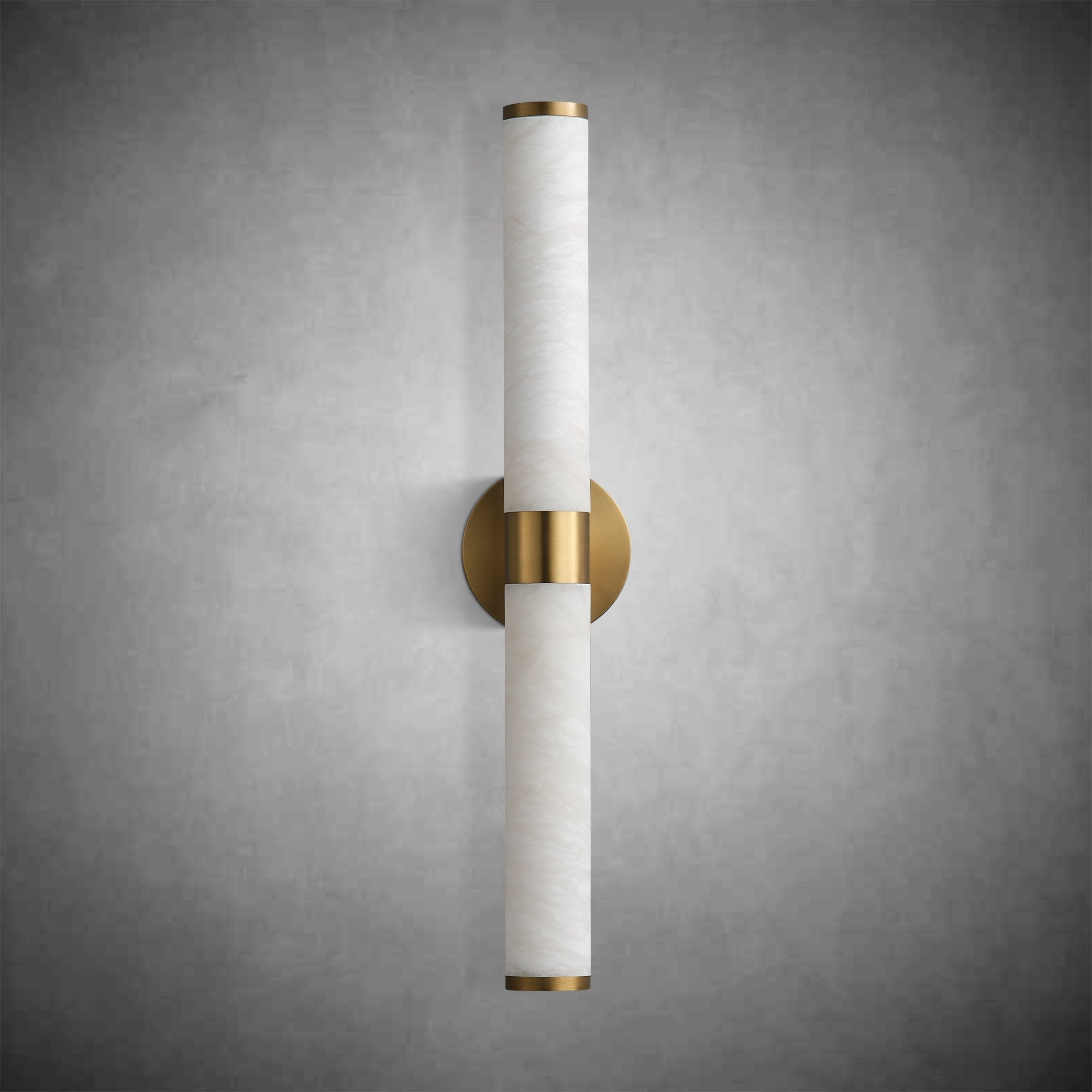 Alabaster Wall Sconces, 24"