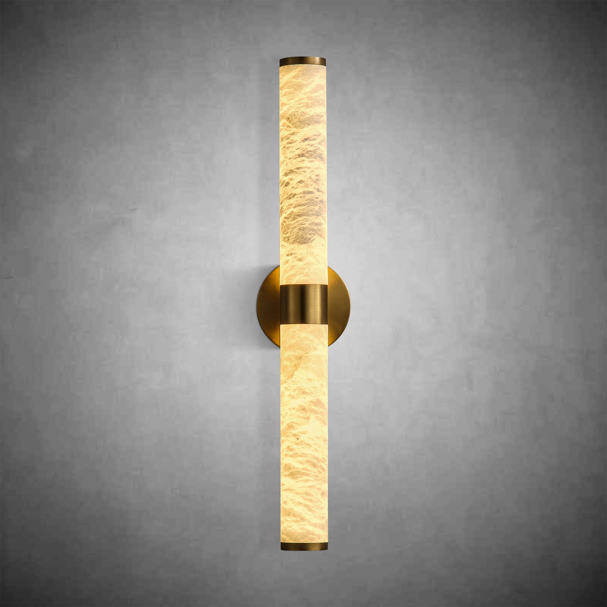 Alabaster Wall Sconces, 24"