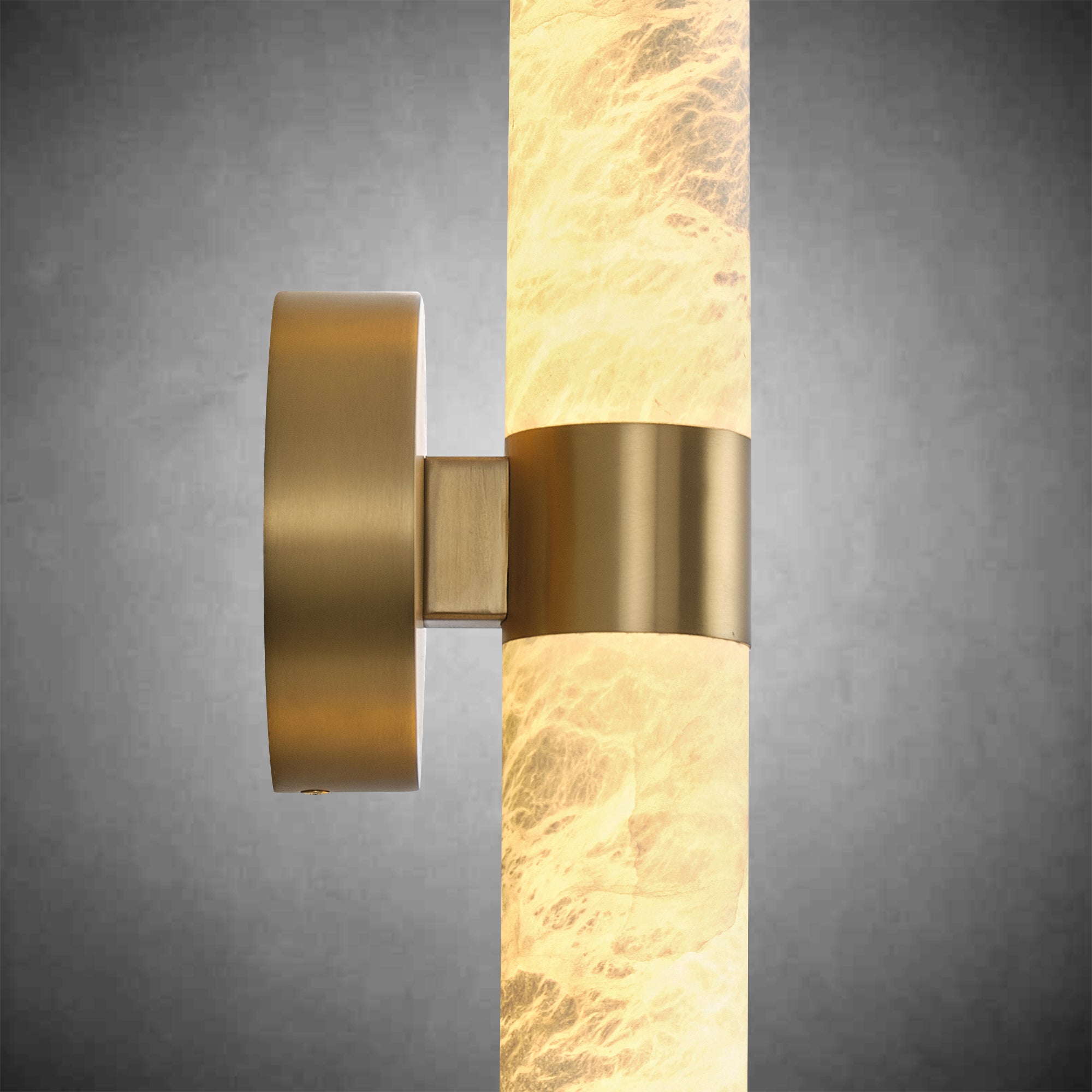 Alabaster Wall Sconces, 24"