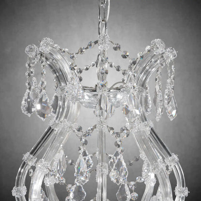 Modern Grand K9 Crystal Chandelier 24/12 Lights Hanging Fixture for High Ceilings