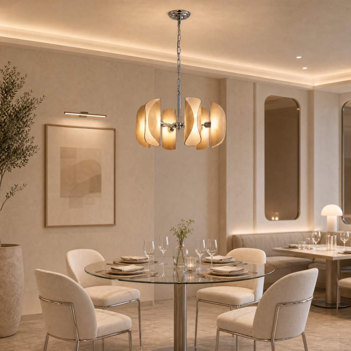 Yiosi Phantom Glass Pendant Light