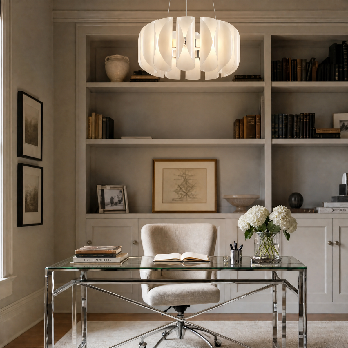 Yiosi Phantom Metal Chandelier 39"