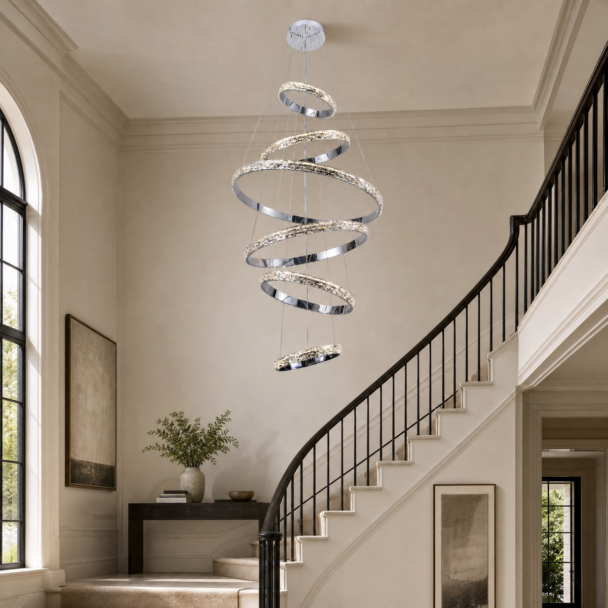 Yiosi Series Crystal Chandelier Style L