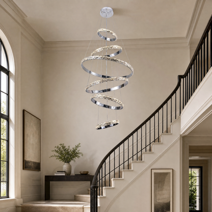 Yiosi Series Crystal Chandelier Style L