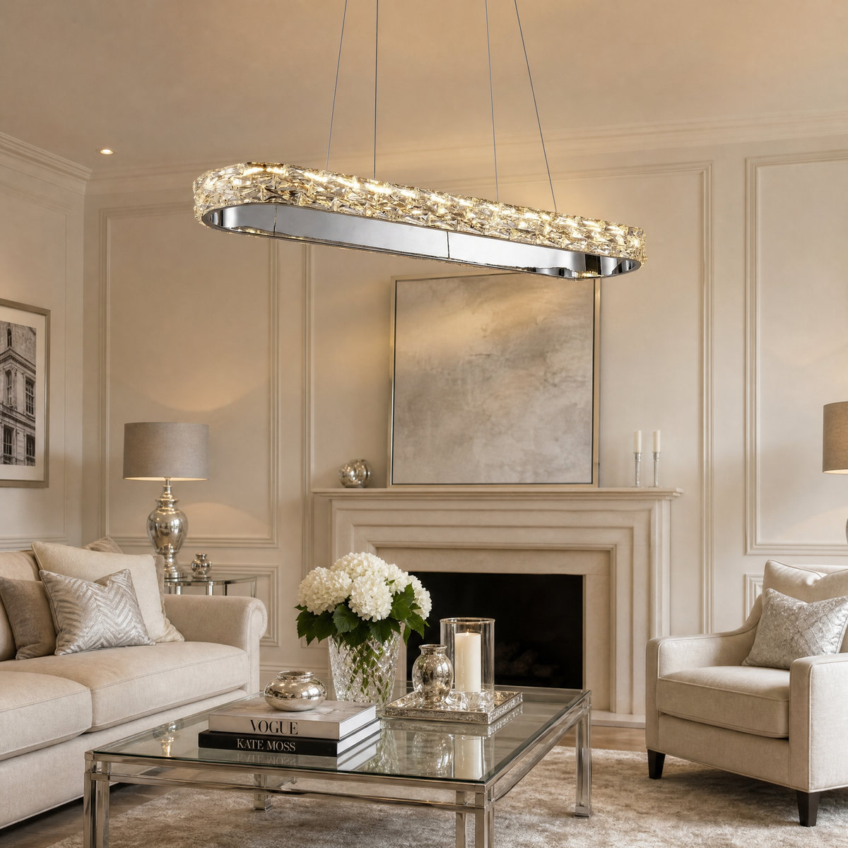 Yiosi Series Crystal Chandelier Style L