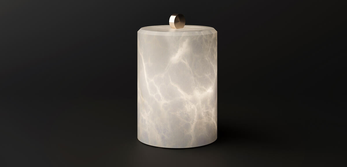 Lyra Alabaster Table Lamp